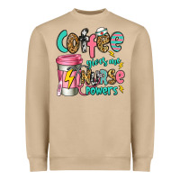 Mushroom coffee gives me nurse powers Heavyweight Sweatshirt - Jasminsmagicworld