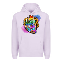 Lilac love is love pride Premium Hoodie - Jasminsmagicworld