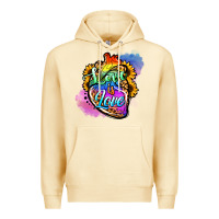 Pina Colada love is love pride Premium Hoodie - Jasminsmagicworld
