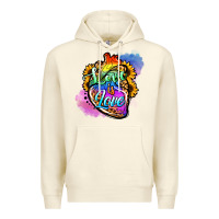 Sandshell love is love pride Premium Hoodie - Jasminsmagicworld