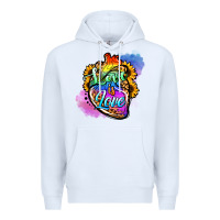 White love is love pride Premium Hoodie - Jasminsmagicworld
