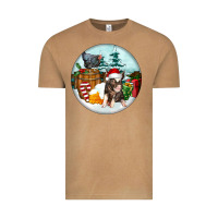Vintage Camel Christmas Pig With Chicken Vintage Tee - FaDigitalArtStudio