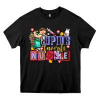 Black cupids favorite nurse olivia Heavy Core Tee - OliviaCreatesArt