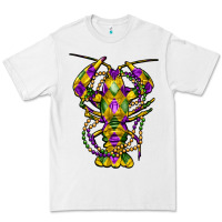 White mardi gras crawfish Premium Tee - FaDigitalArtStudio