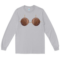 Moon Dust coconut bra easy adult halloween tiki party costume t shirt Long Sleeve Tee - linhVisuals