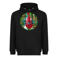 Black Roaster Head Christmas Heavyweight Hoodie - RanaPortraitStore