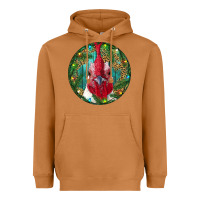 Meerkat Roaster Head Christmas Heavyweight Hoodie - RanaPortraitStore