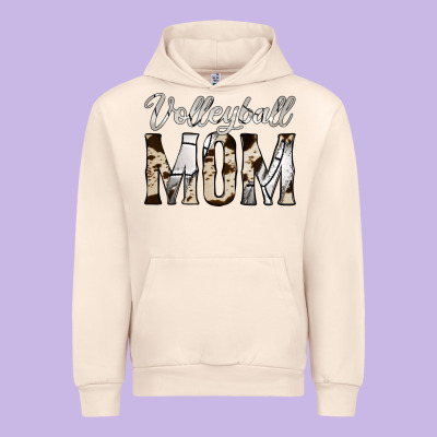 Volleyball  Mom Urban Hoodie Designed By Jasminsmagicworld