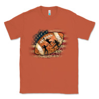 Copper American Football Flag Players Classic Tee - CowCowDesign