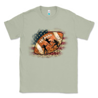 Matcha American Football Flag Players Classic Tee - CowCowDesign