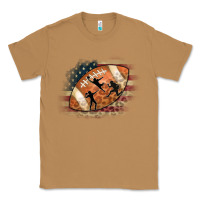 Toasted Coconut American Football Flag Players Classic Tee - CowCowDesign
