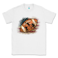 White American Football Flag Players Classic Tee - CowCowDesign