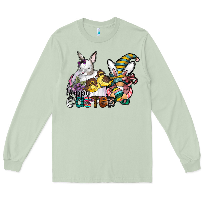 Happy Easter Long Sleeve Tee by CowhideDigitalArt | Teevron