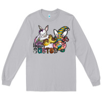 Moon Dust Happy Easter Long Sleeve Tee - CowhideDigitalArt