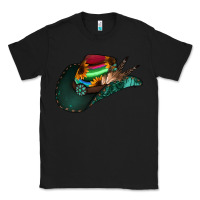 Black aztec sunflower cowboy hat Classic Tee - Jasminsmagicworld
