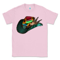 Bubblegum Pink aztec sunflower cowboy hat Classic Tee - Jasminsmagicworld