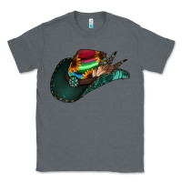 Charcoal Heather aztec sunflower cowboy hat Classic Tee - Jasminsmagicworld