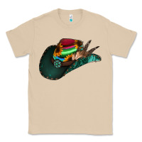 Mushroom aztec sunflower cowboy hat Classic Tee - Jasminsmagicworld