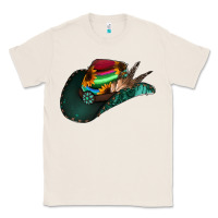 Natural aztec sunflower cowboy hat Classic Tee - Jasminsmagicworld