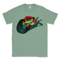 Sage aztec sunflower cowboy hat Classic Tee - Jasminsmagicworld