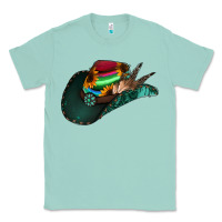Seafoam aztec sunflower cowboy hat Classic Tee - Jasminsmagicworld