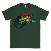 Sports Green aztec sunflower cowboy hat Classic Tee - Jasminsmagicworld