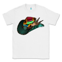 White aztec sunflower cowboy hat Classic Tee - Jasminsmagicworld