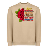 Mushroom Always chingona sometimes cabrona but never pendej Heavyweight Sweatshirt - RanaPortraitStore