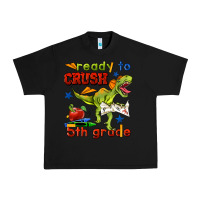 Black ready to crush 5th grade Urban Heavy Tee - BundleAndBundleShop