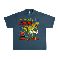 Midnight Navy ready to crush 5th grade Urban Heavy Tee - BundleAndBundleShop