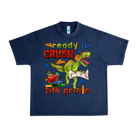 Navy ready to crush 5th grade Urban Heavy Tee - BundleAndBundleShop