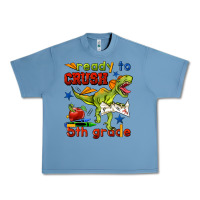 Pebble Blue ready to crush 5th grade Urban Heavy Tee - BundleAndBundleShop