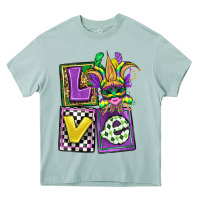 Arona love mardi gras Heavy Core Tee - OliviaCreatesArt