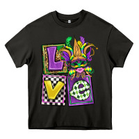 Asphalt love mardi gras Heavy Core Tee - OliviaCreatesArt