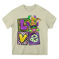 Mossy love mardi gras Heavy Core Tee - OliviaCreatesArt