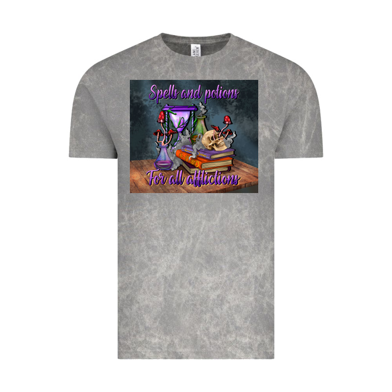 Spells And Potions For All Afflictions Tumbler Vintage Tee by BundleAndBundleShop | Teevron