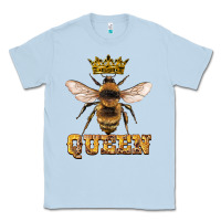 Dusty Blue queen bee Classic Tee - Artiststas