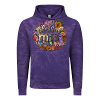 Cloud Purple blessed mini Vintage Hoodie - SublimationCraftShop