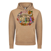 Vintage Coffee blessed mini Vintage Hoodie - SublimationCraftShop
