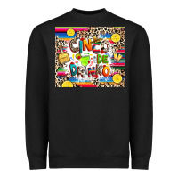 Black Cinco de drinko Heavyweight Sweatshirt - RanaPortraitStore