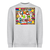 Heather Grey Cinco de drinko Heavyweight Sweatshirt - RanaPortraitStore