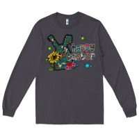 Smoke Happy Easter Long Sleeve Tee - CowhideDigitalArt