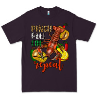 Plum Pinch peel eat repeat crawfish Premium Tee - FaDigitalArtStudio