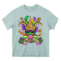 Arona mardi gras mask Heavy Core Tee - OliviaCreatesArt