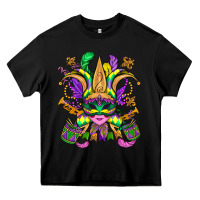 Black mardi gras mask Heavy Core Tee - OliviaCreatesArt