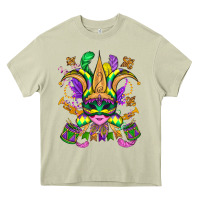Mossy mardi gras mask Heavy Core Tee - OliviaCreatesArt
