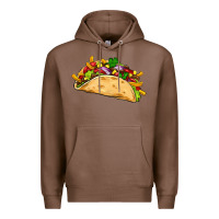 Chestnut mexican taco Premium Hoodie - Artiststas