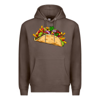 Coffee mexican taco Premium Hoodie - Artiststas