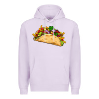 Lilac mexican taco Premium Hoodie - Artiststas