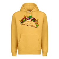 Mustard mexican taco Premium Hoodie - Artiststas
